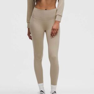 NWT Lululemon Wunder Train HR Tight 25” – Sheer Oak – Size 6